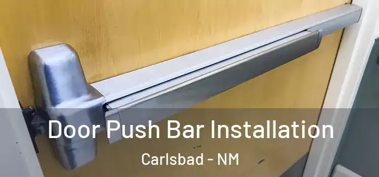 Door Push Bar Installation Carlsbad - NM